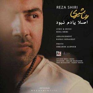 دانلود آهنگ رضا شیری اصلا یادم نبود (قشنگ حالم بده)